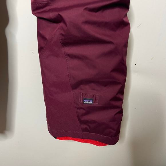 Patagonia Girl Ski Snowboard 68495 H2no Fully Insulated Snowbelle Pants sz XL 14 - Picture 6 of 9